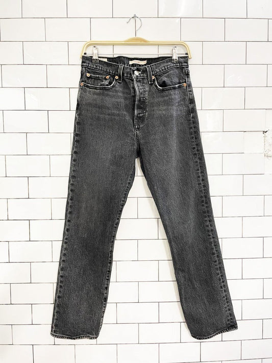 levi's wedgie straight leg jeans - good market thrift store