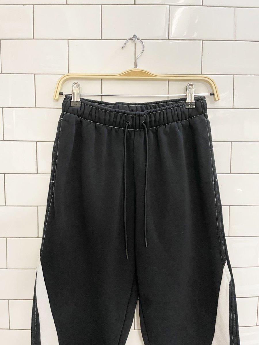 nike big swoosh fleece joggers | asos - good market thrift store