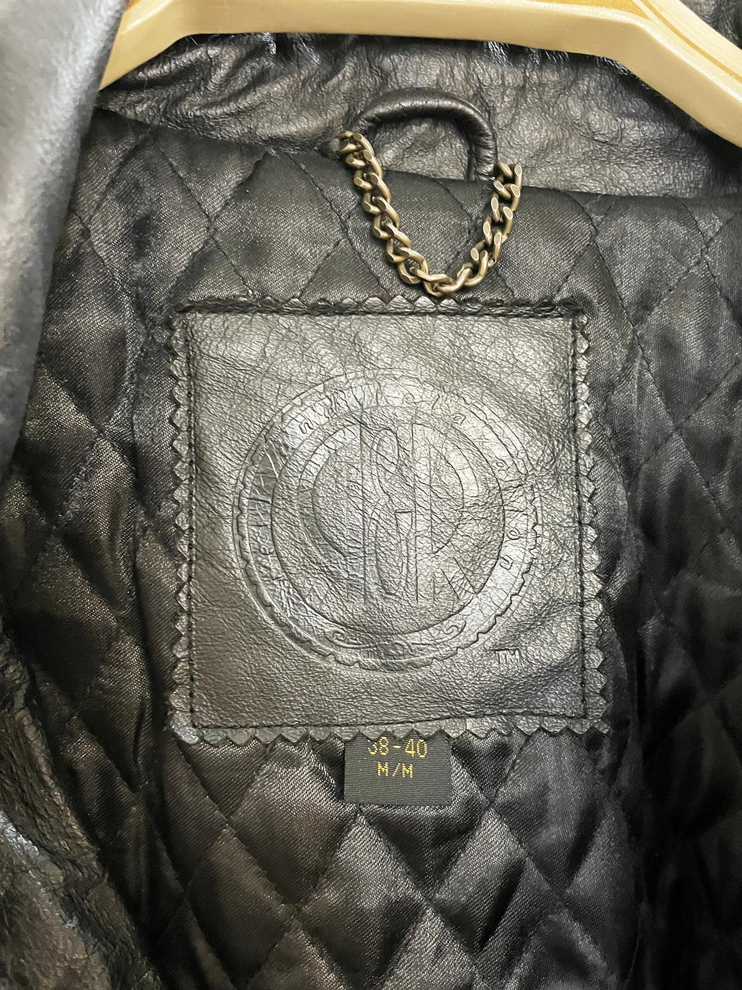 vintage R&R leather bomber jacket
