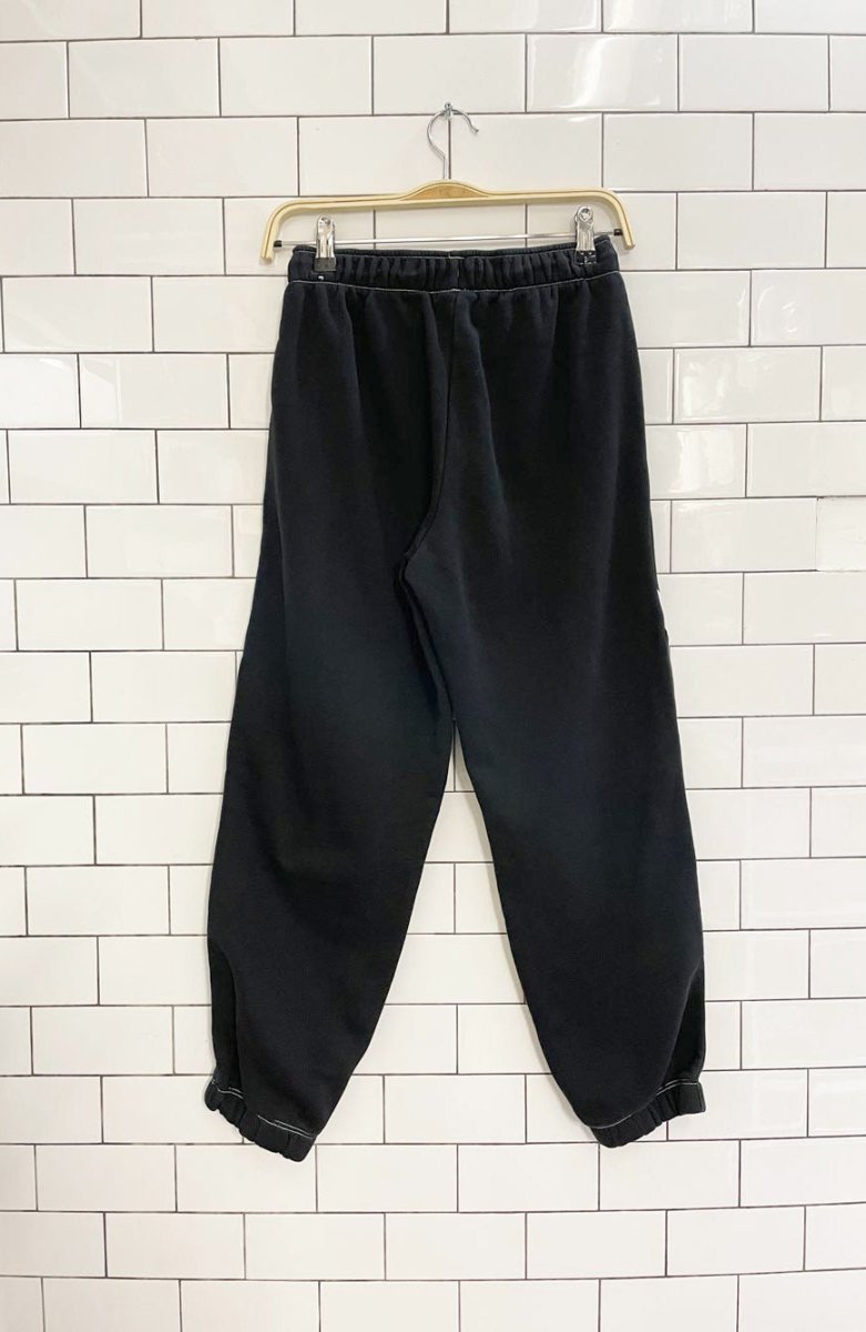 nike big swoosh fleece joggers | asos - good market thrift store