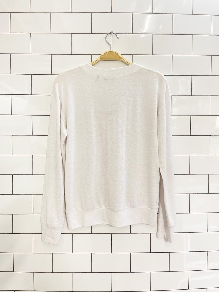 wilfred free antonova knit lace up top - good market thrift store