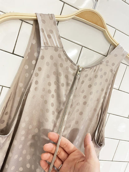 wilfred sevres silk - blend polka dot tank - good market thrift store