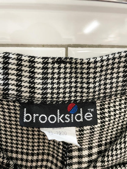 vintage 00s brookside pleated houndstooth trousers | made in USA - good market thrift store