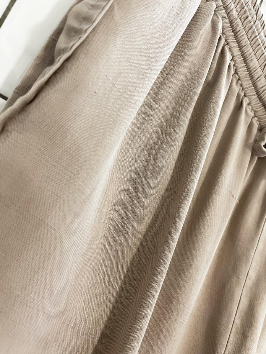 vintage anne carson 100% raw silk loose pant - good market thrift store