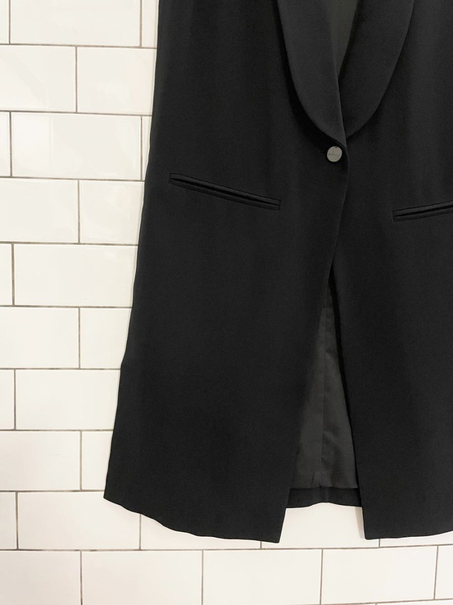 club monaco sonti long blazer vest - good market thrift store