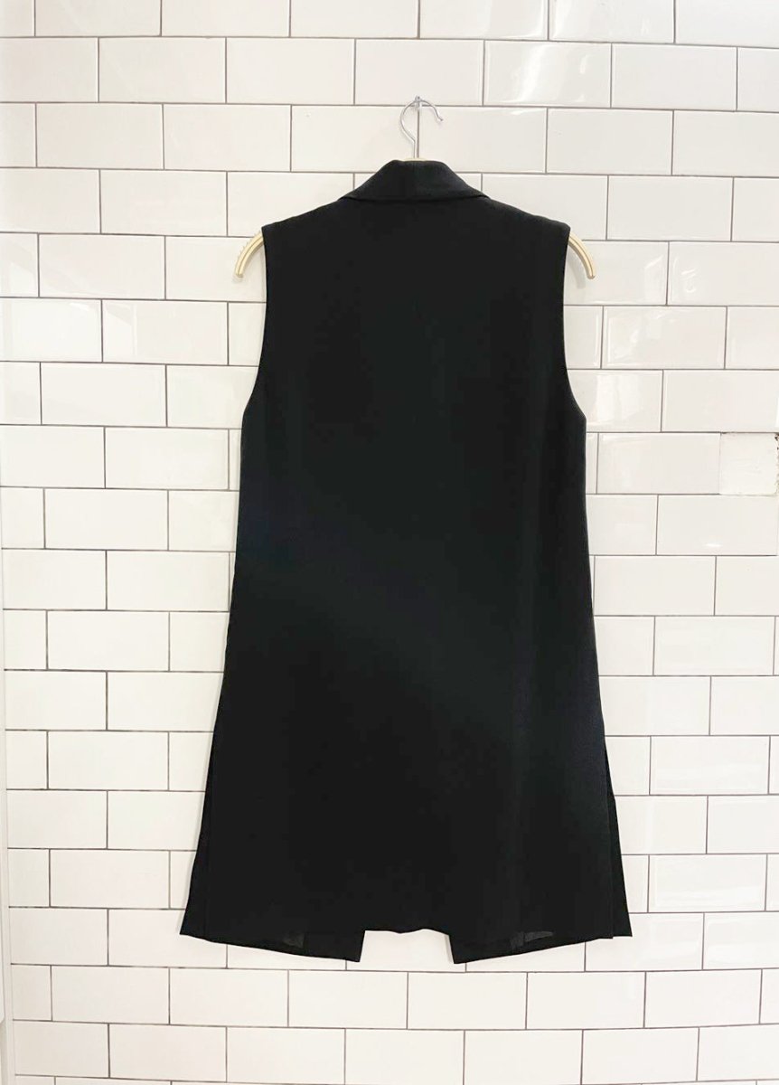 club monaco sonti long blazer vest - good market thrift store