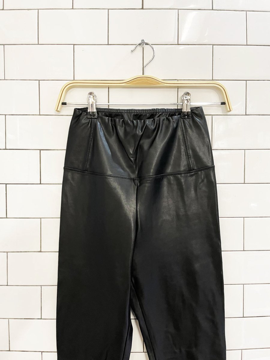 wilfred free daria vegan leather leggings - good market thrift store