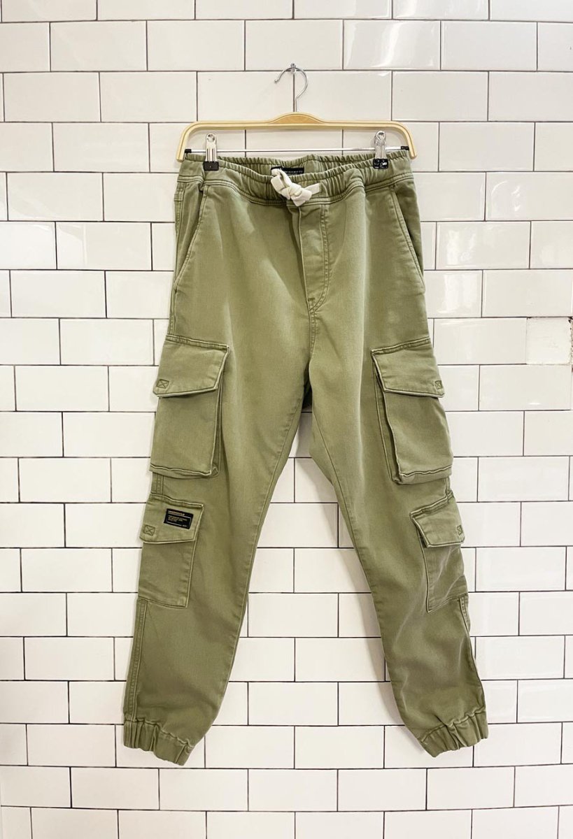 zara stretch cargo utility jogger - good market thrift store