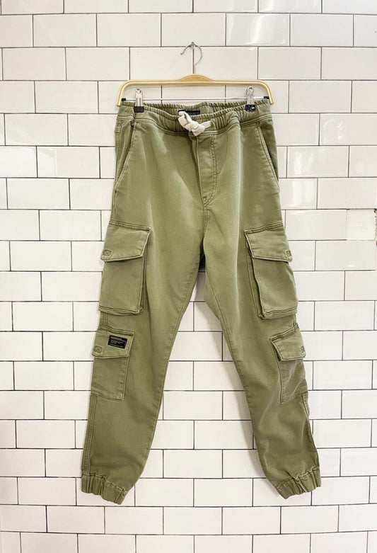zara stretch cargo utility jogger - good market thrift store