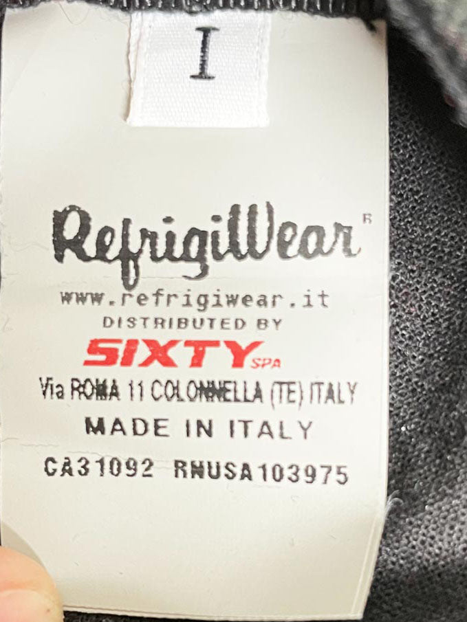 vintage refrigiwear cable knit flat cap | made in italy