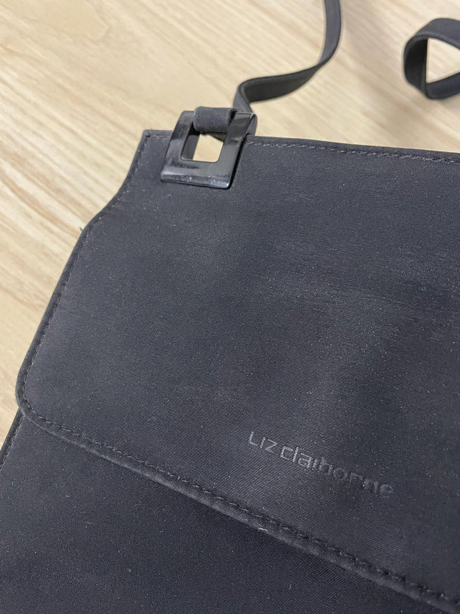 vintage 90s liz claiborne nylon bag - good market thrift store