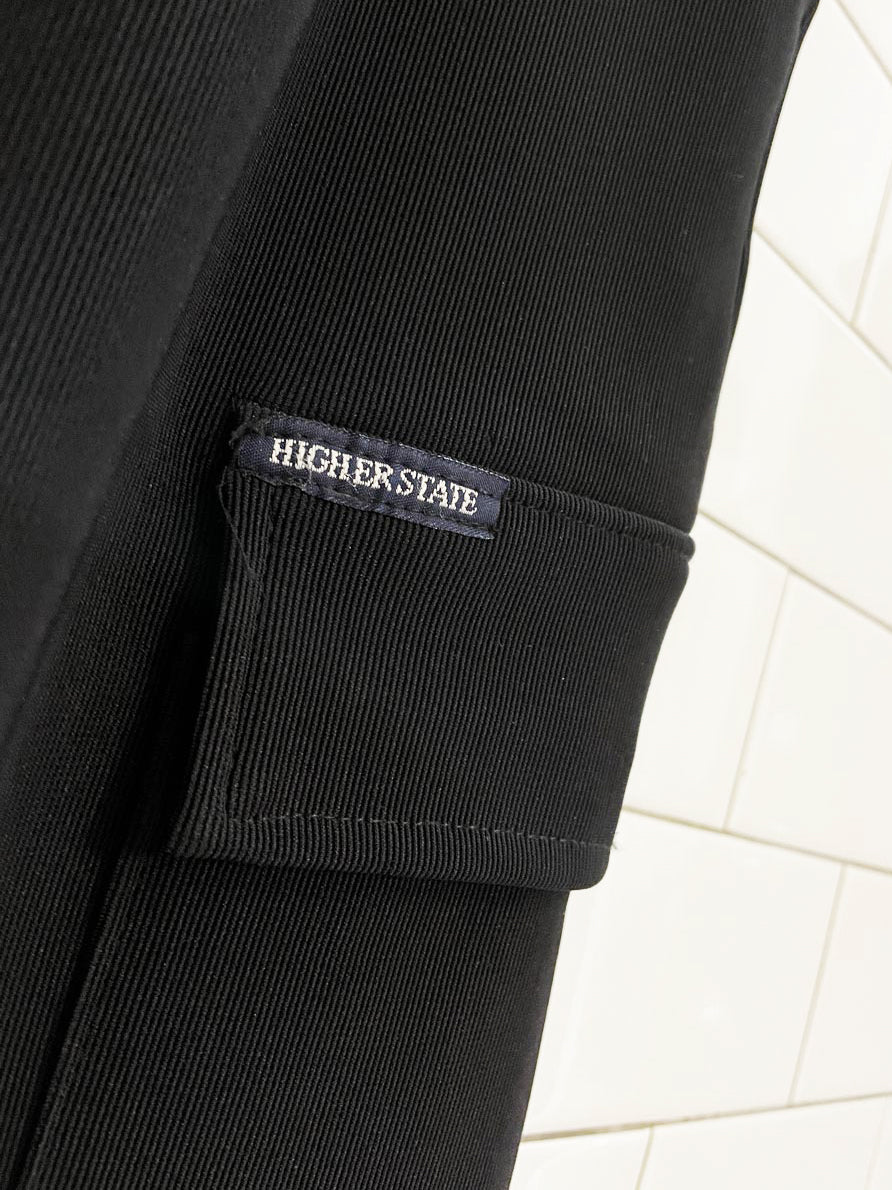 y2k higher state ribbed cargo midi skirt - good market thrift store