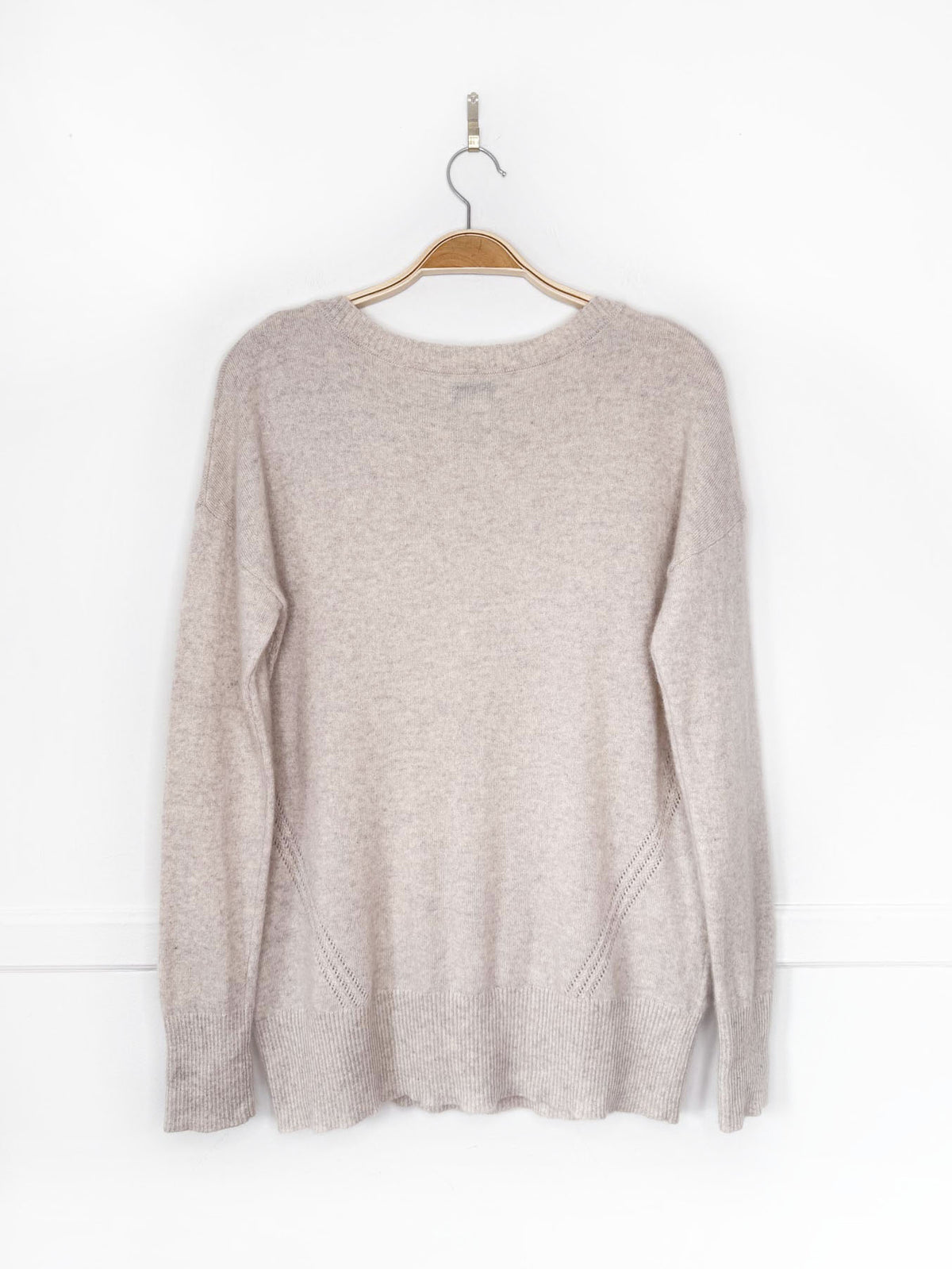 adrienne vittadini 100% cashmere knit sweater