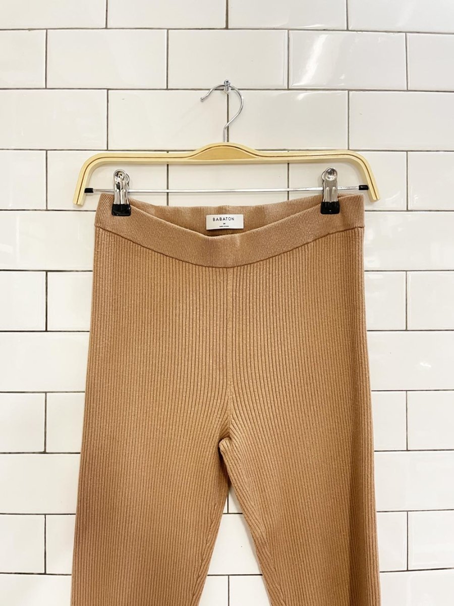 babaton distill ribbed knit legging - good market thrift store