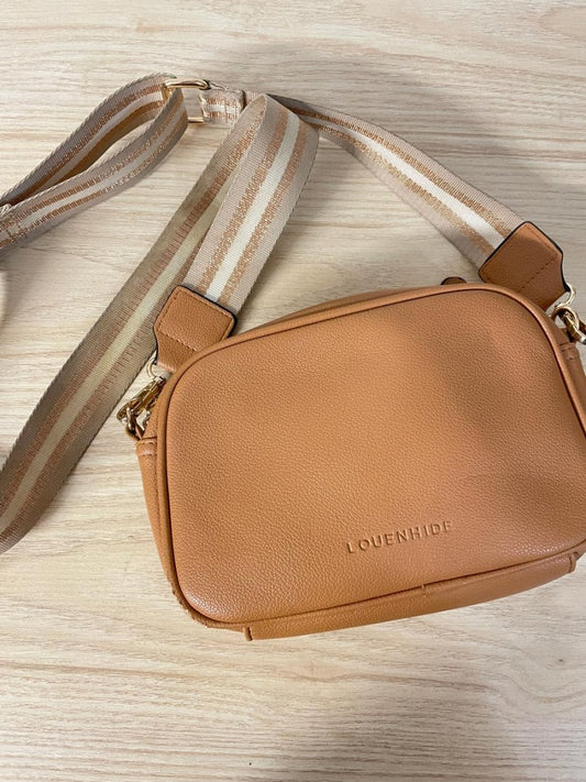 louenhide jacinta metallic faux leather crossbody - good market thrift store