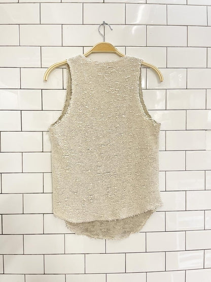 ellie mae loopback textured knit tank - good market thrift store