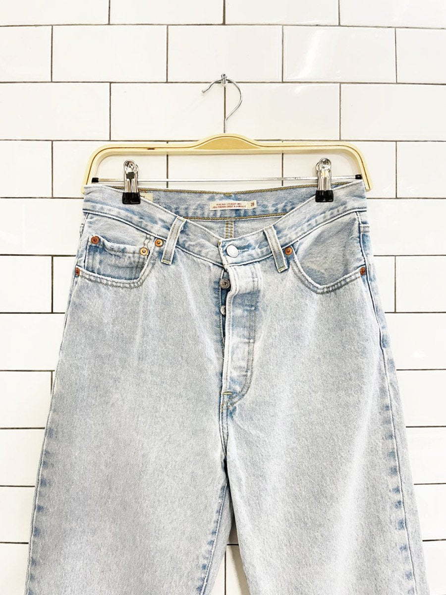 levi's ribcage straight ankle jeans - good market thrift store