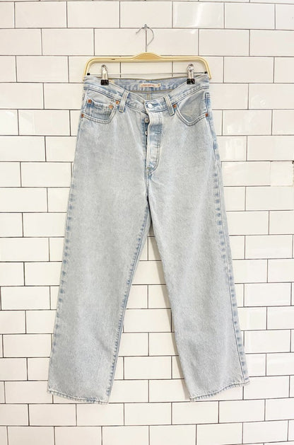 levi's ribcage straight ankle jeans - good market thrift store