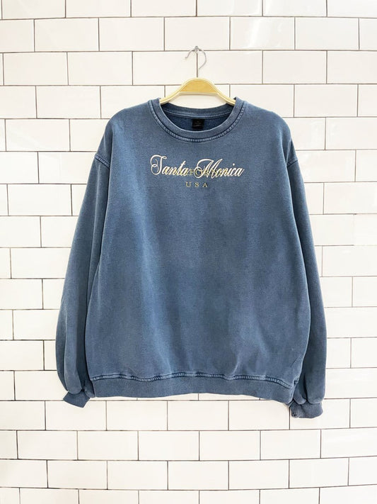UO santa monica california faded beach sweatshirt - good market thrift store