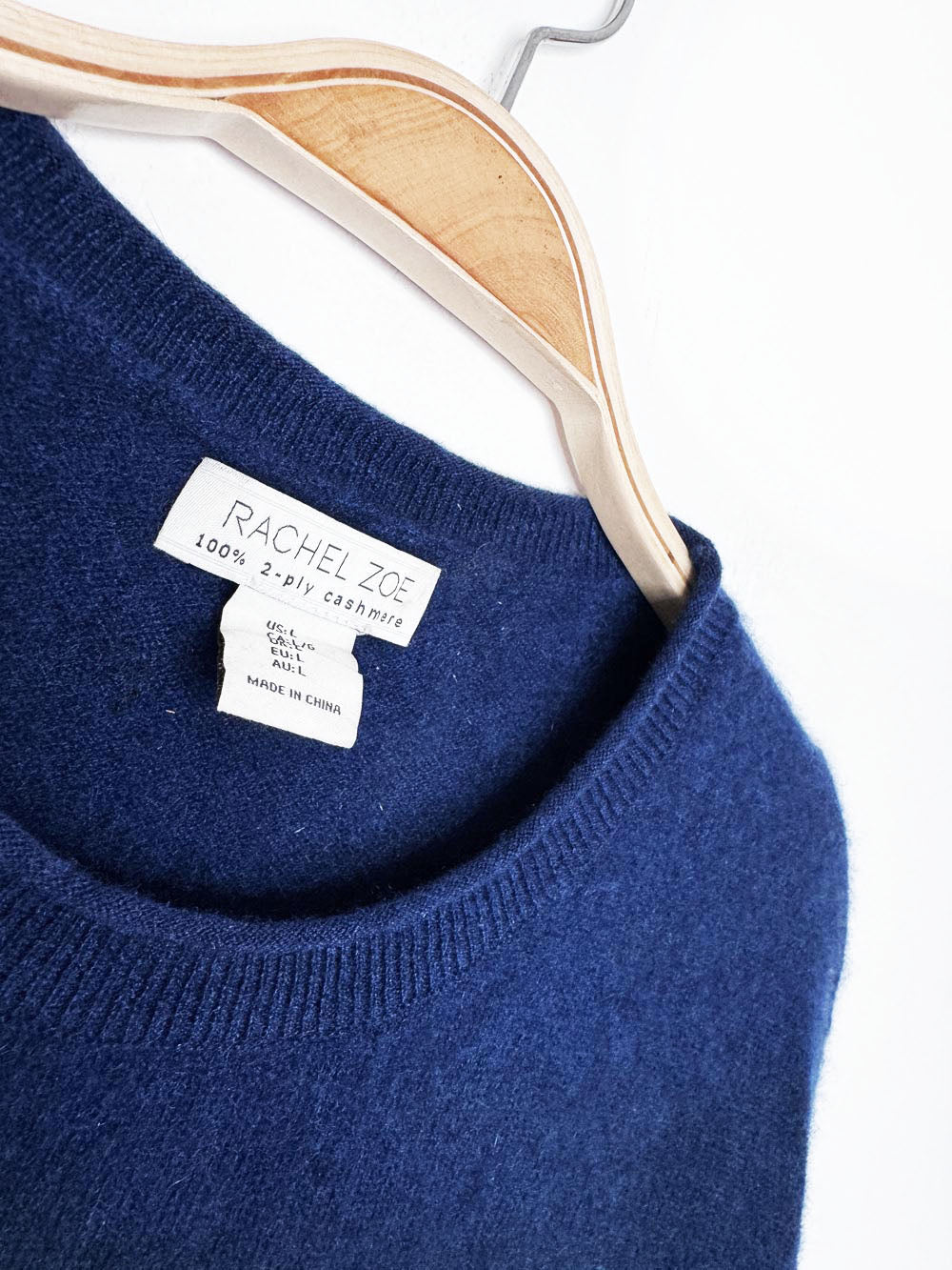 rachel zoe 100% cashmere knit boxy sweater