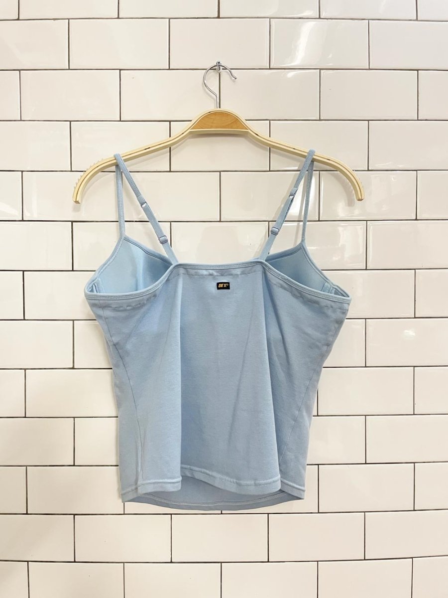 y2k dex padded tank - good market thrift store