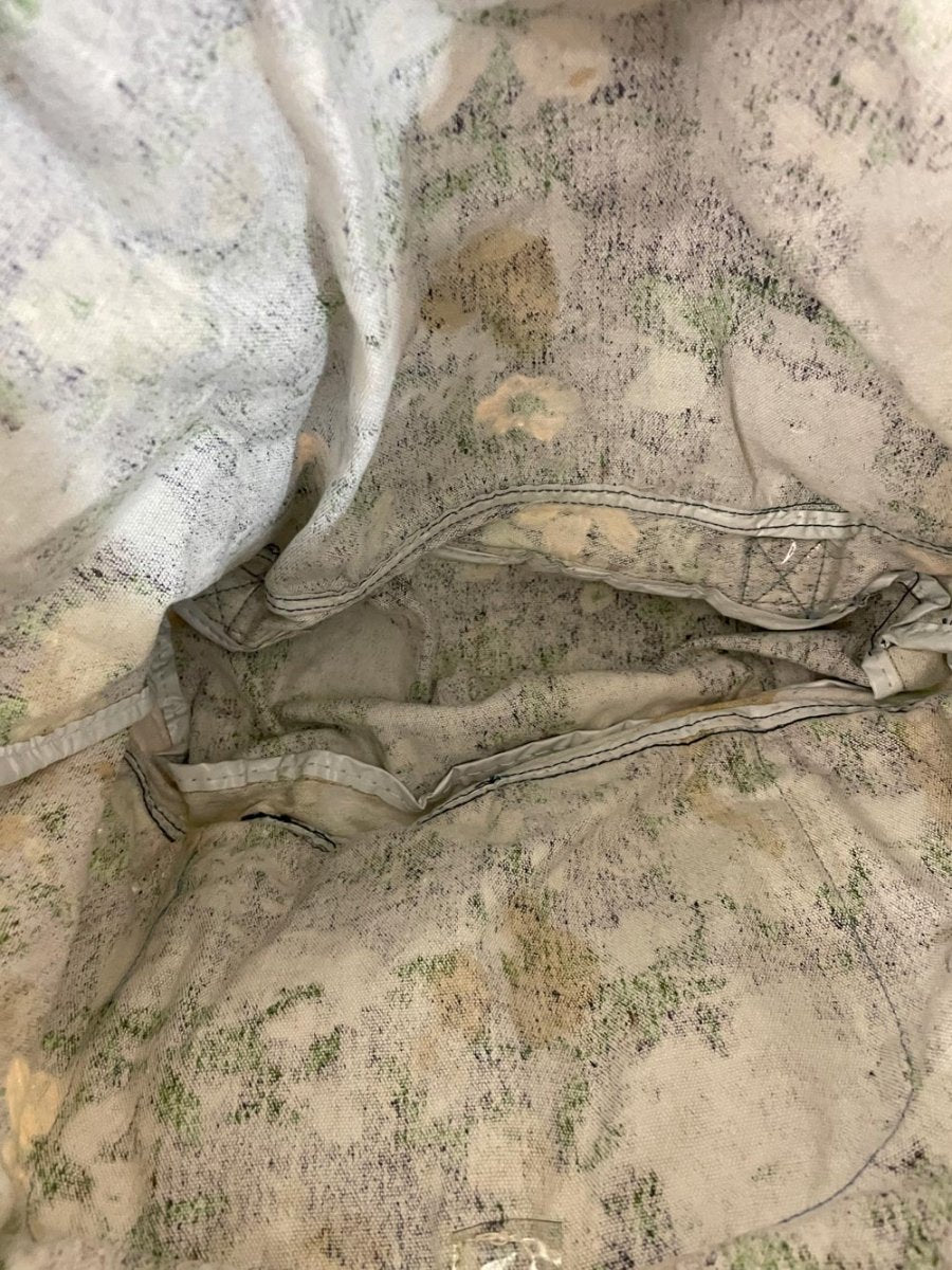 vintage 00s floral denim backpack - good market thrift store