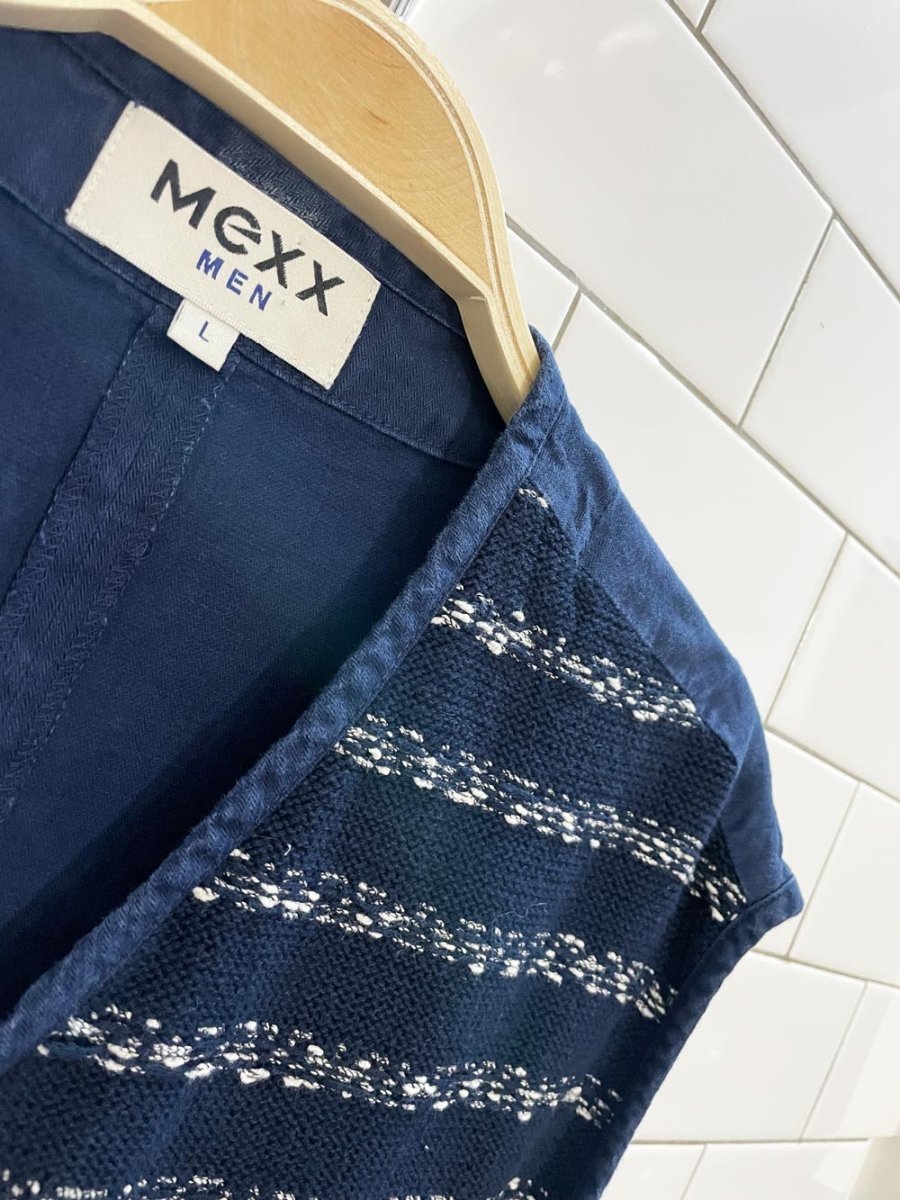 vintage 90s mexx knit front vest - good market thrift store