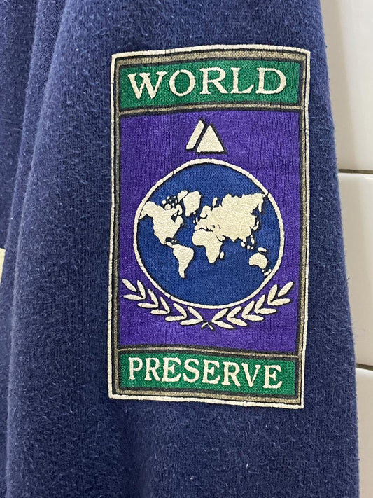 vintage 90s galt sand alaska whale heavyweight sweatshirt | world preserve