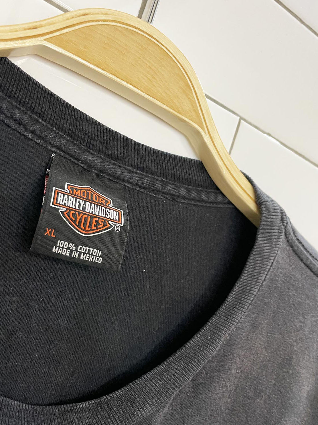 vintage harley davidson arizona eagle print tee | live to ride, ride to live