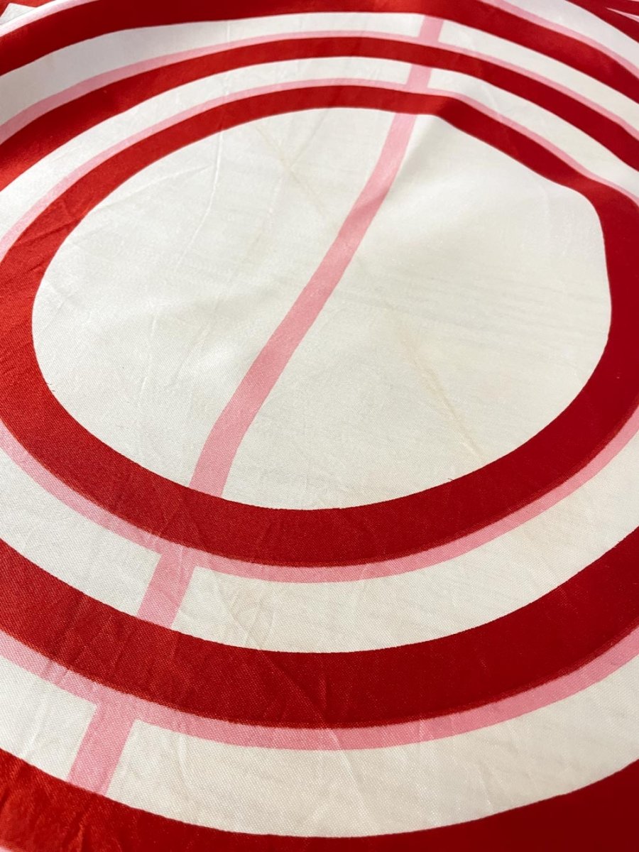 vintage st. remond satin geometric scarf - good market thrift store