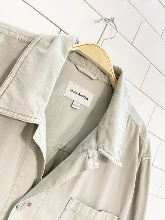 frank and oak the chore overcoat | field jacket - good market thrift store