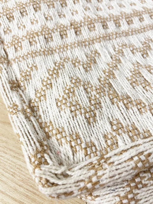 h&m woven beach tote bag | lined - good market thrift store