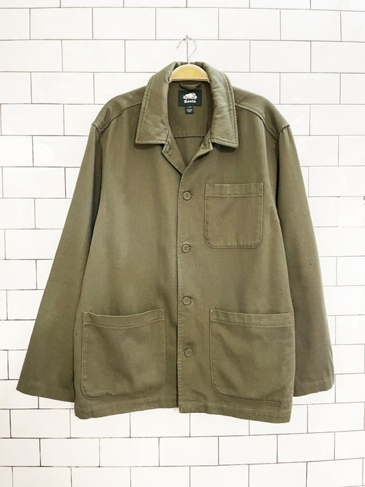 roots 2024 well pocket field jacket - good market thrift store