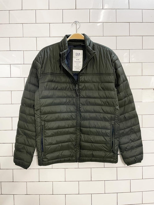 gap poly fill spring puffer jacket - good market thrift store