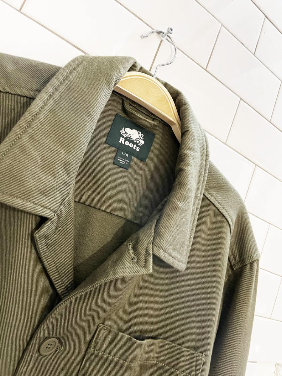 roots 2024 well pocket field jacket - good market thrift store