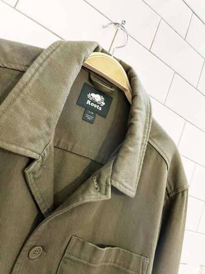 roots 2024 well pocket field jacket - good market thrift store