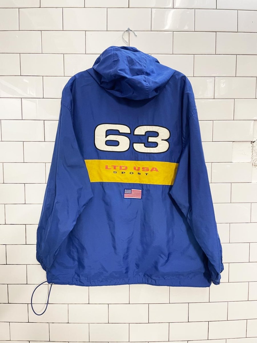 vintage limited america sport pullover sailing jacket - good market thrift store