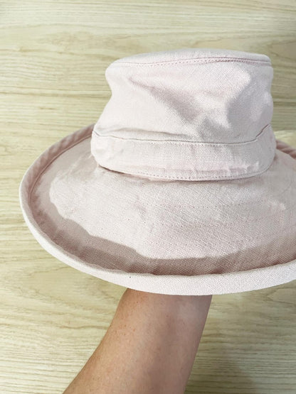 tilley wide brim hemp sun hat - good market thrift store