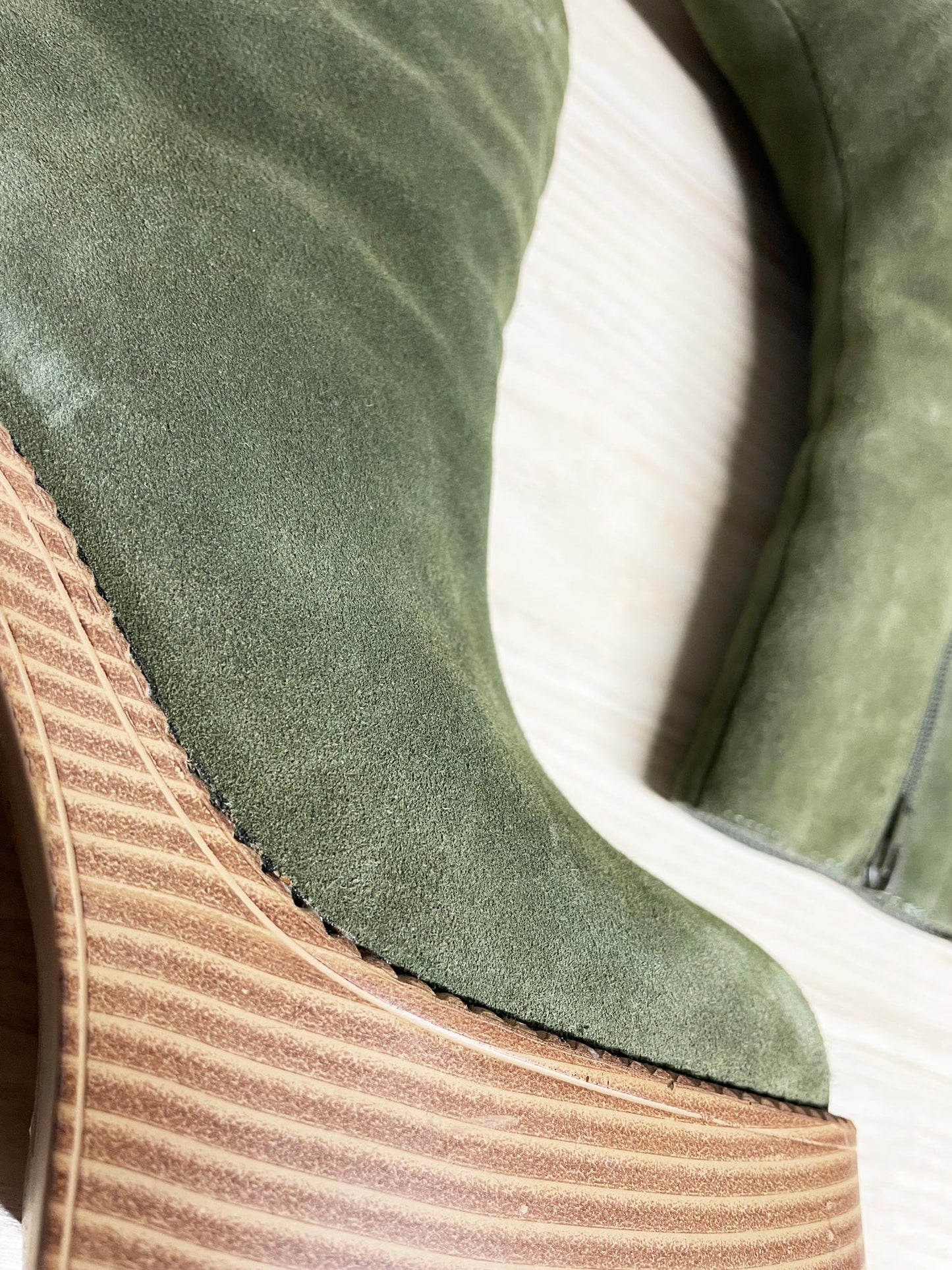 urban outfitters anna suede chunky platform boots