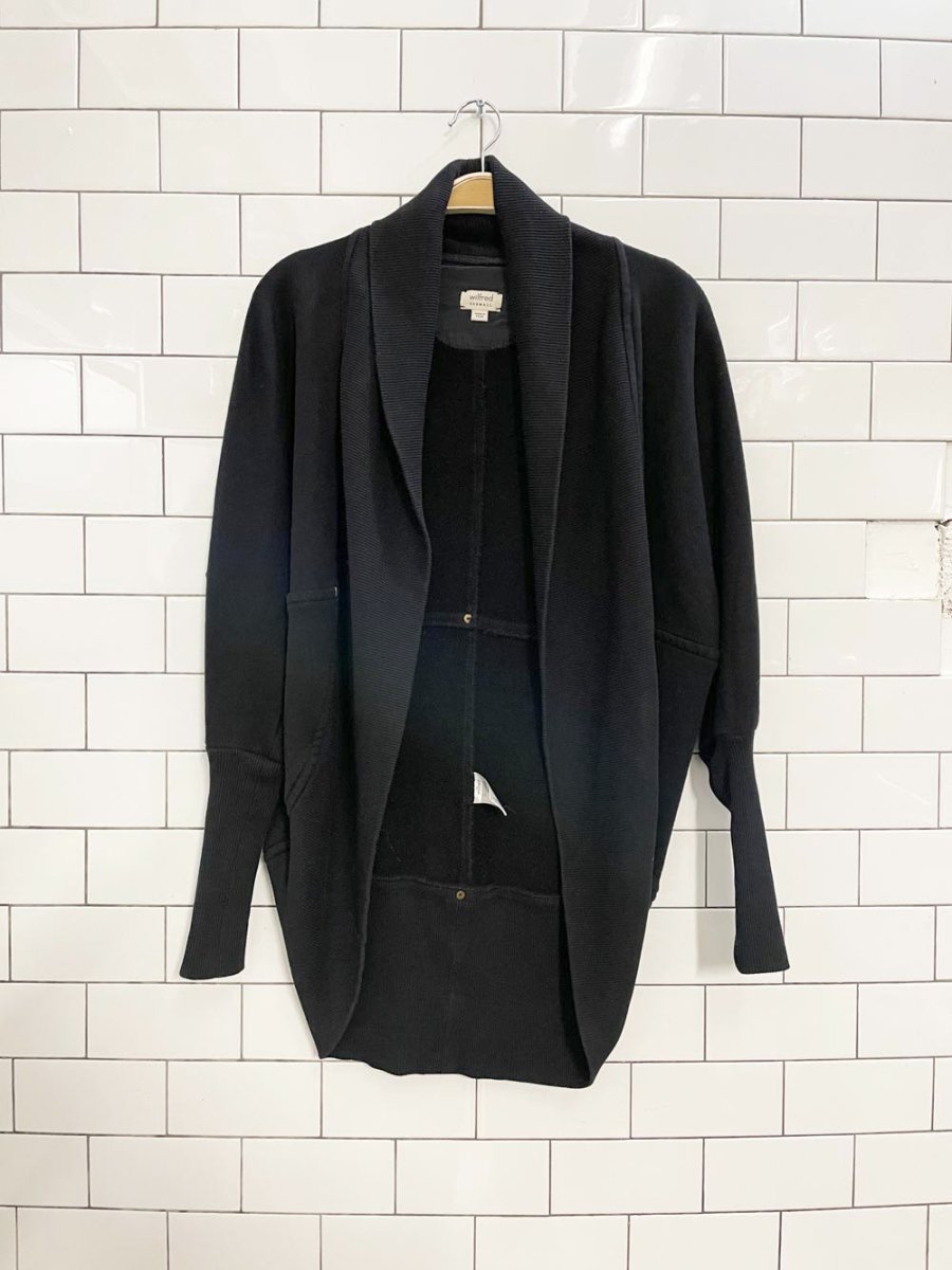 wilfred diderot cocoon sweatshirt cardigan - good market thrift store