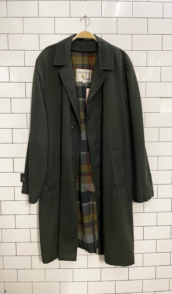 vintage croydon minimal trench coat - good market thrift store