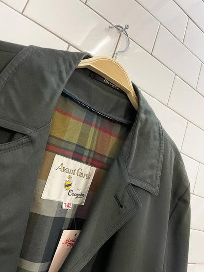 vintage croydon minimal trench coat - good market thrift store