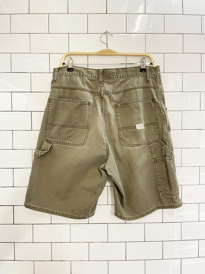 vintage 00s gap long carpenter shorts - good market thrift store