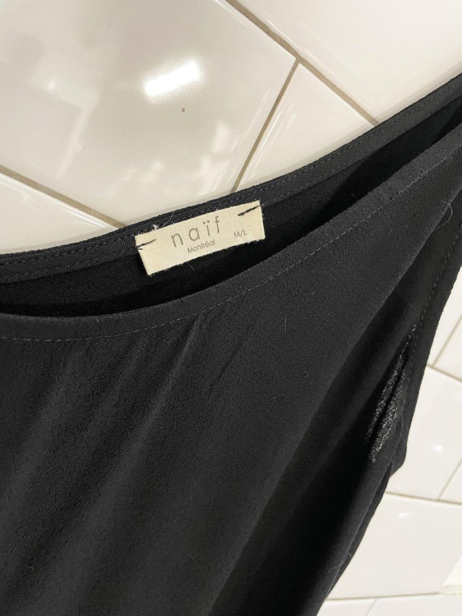 naif montreal crepe tank mini dress - good market thrift store