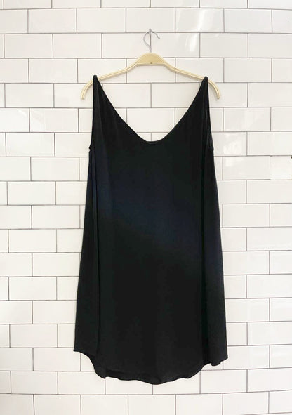 naif montreal crepe tank mini dress - good market thrift store