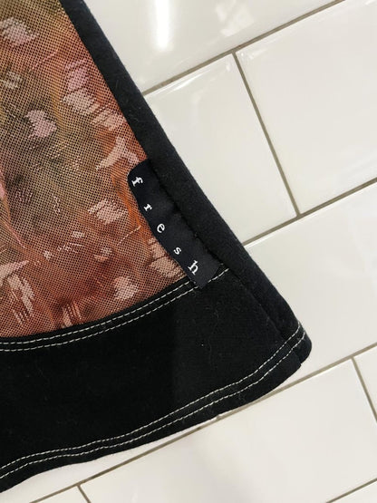 vintage 00s fresh mesh cut out tank - good market thrift store