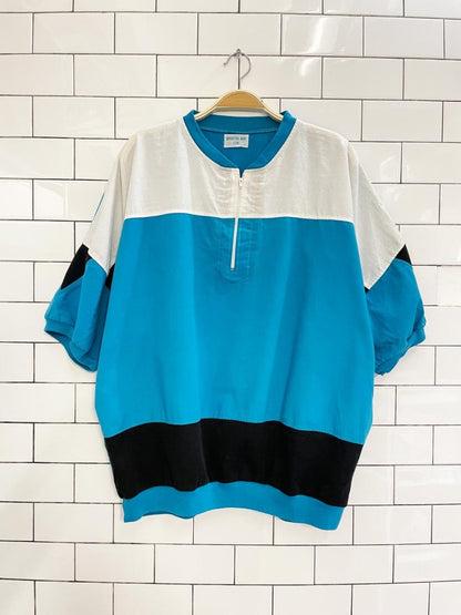 vintage 80s bristol bay colourblock tee - good market thrift store