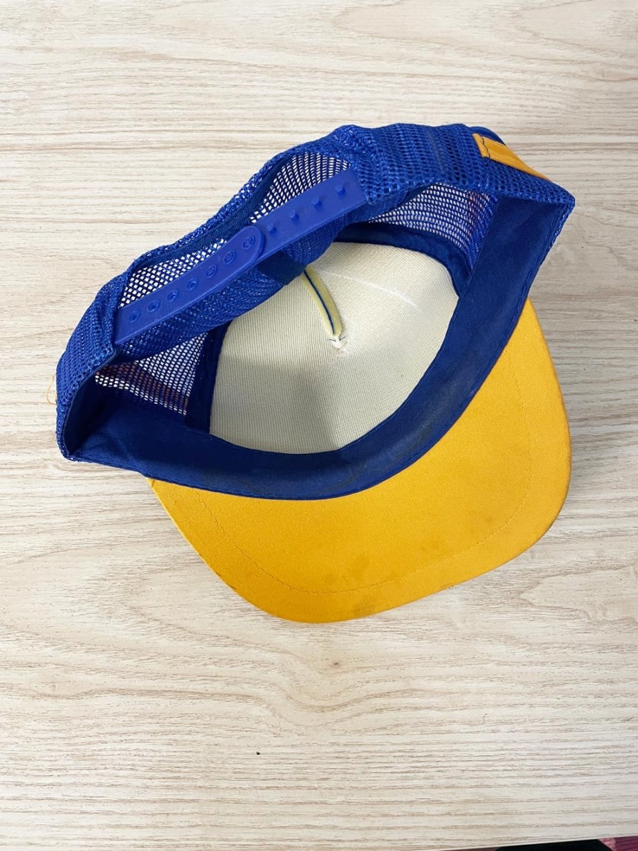 vintage 88 olympic winter games trucker hat - good market thrift store