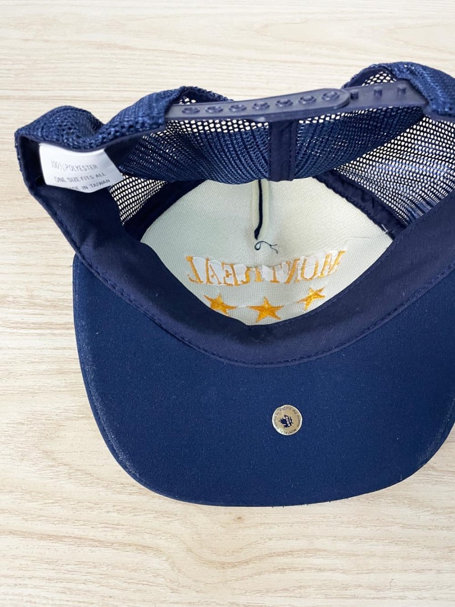 vintage 80s montreal captain trucker hat - good market thrift store