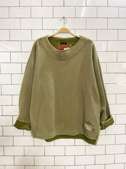 vintage 90s replay surplus grunge sweatshirt - good market thrift store